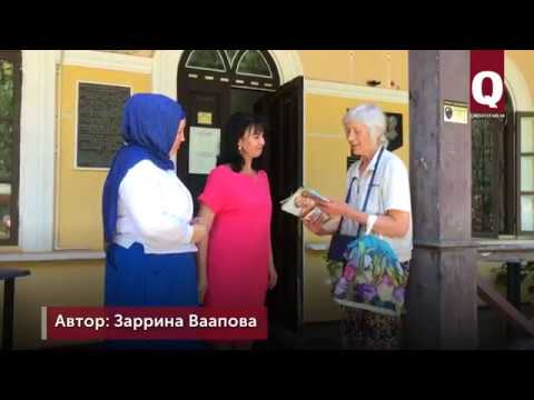 В библиотеке им. И. Гаспринского появился особый читатель