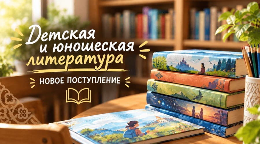 Новинки детской и юношеской литературы!